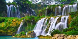 تعبیر خواب آبشار و سرازیر شدن آب از کوه و طبیعت و سرسبزی و آب زلال