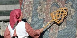تعبیر خواب فرش تکاندن و گرد و خاک روی فرش از امام صادق و حضرت یوسف و ابن سیرین