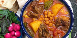 تعبیر خواب گوشت کوبیده آبگوشت و خوردن ابگوشت در مهمانی و ریختن و کوبیدن گوشت در هاون و ابگوشت امام صادق