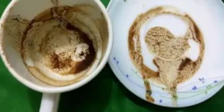 چوب لباسی در فال قهوه + مرد چوب به دست در فال قهوه و چوب در فال قهوه