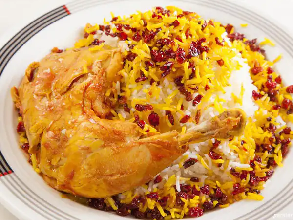 تعبیر خواب زرشک پلو با مرغ + زرشک پلو با مرغ نذری و پلو مرغ برای دختر مجرد